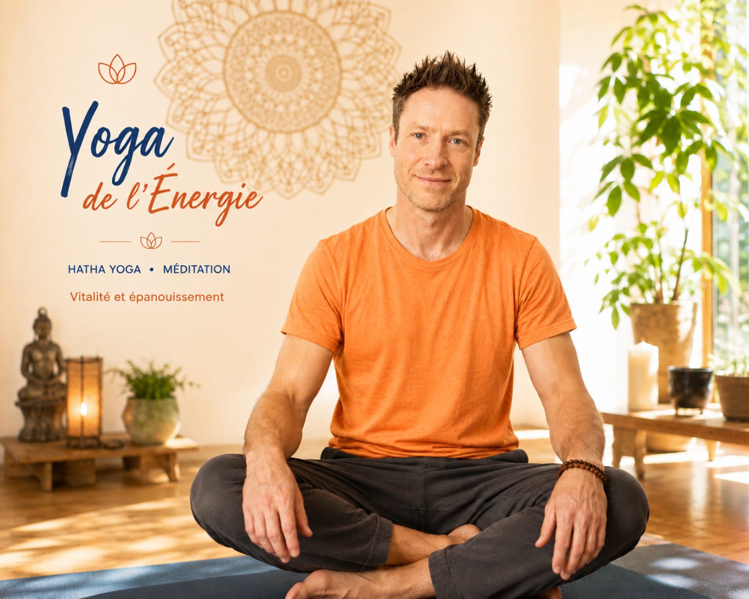 Éric Trontin, professeur de Yoga de l'Énergie